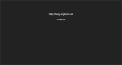 Desktop Screenshot of blog.srgtech.net