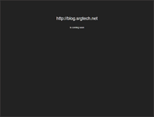 Tablet Screenshot of blog.srgtech.net